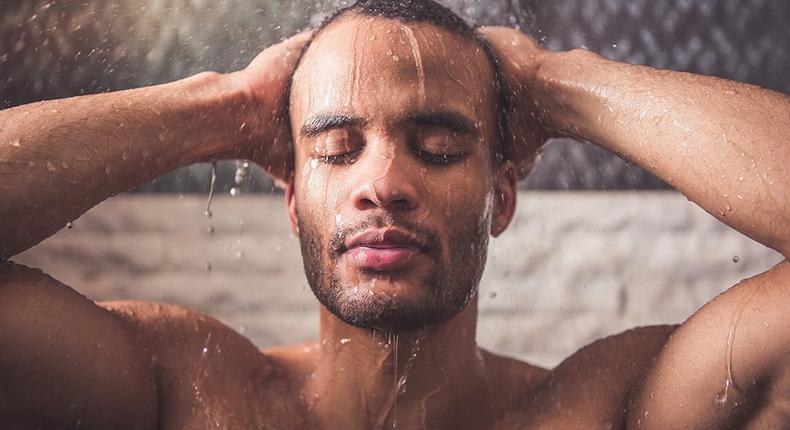 A man having a shower. This picture is used here for illustrative purpose only (Cosmopolitan) 