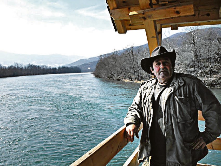 Sedam puta je Drina rušila kućicu i sedam puta ju je Milija gradio