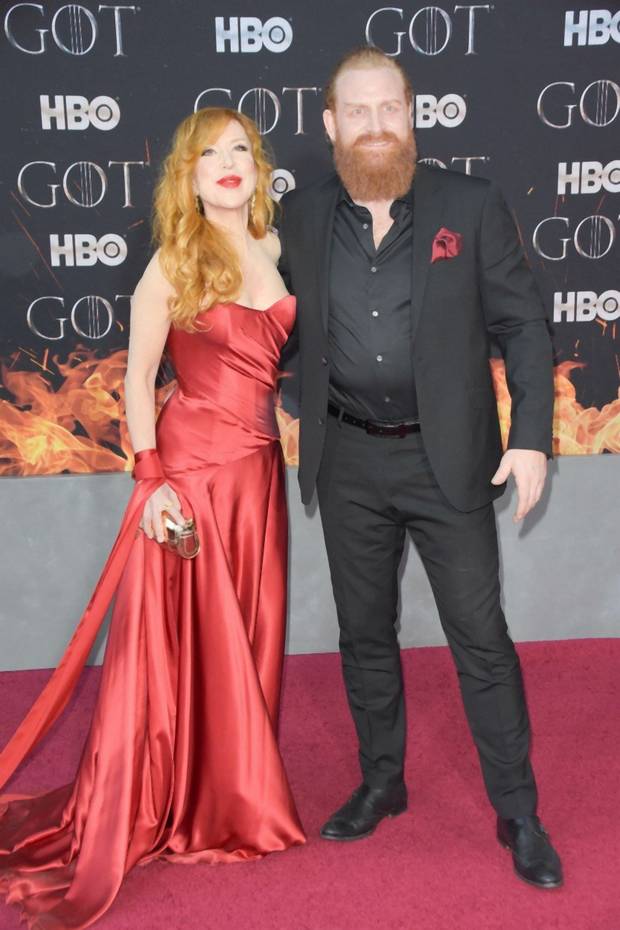 Kristofer Hivju i njegova žena