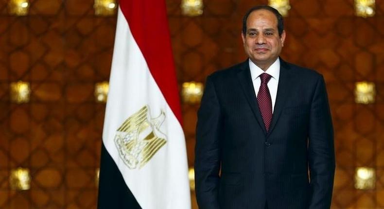 Egypt's President Abdel Fattah al-Sisi looks on during the signing ceremony for a deal to build Egypt's first nuclear power plant between Egypt and Russia at the Ittihadiya presidential palace in Cairo, Egypt, November 19, 2015. REUTERS/Amr Abdallah Dalsh