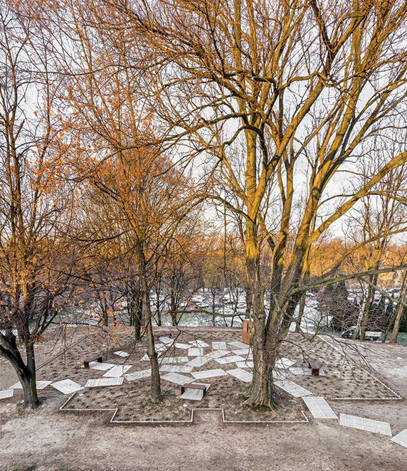 Park Pamięci Wielkiej Synagogi w Oświęcimiu