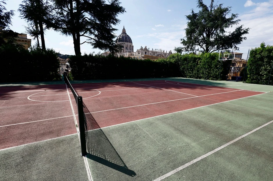 Teren na kojem je igrao papa Lav XVI u Vatikanu