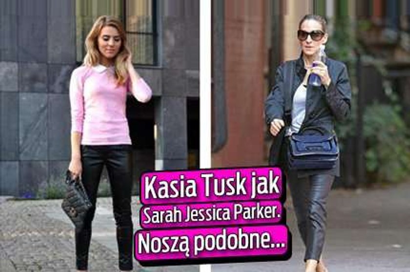 Kasia Tusk jak Sarah Jessica Parker. Noszą podobne...