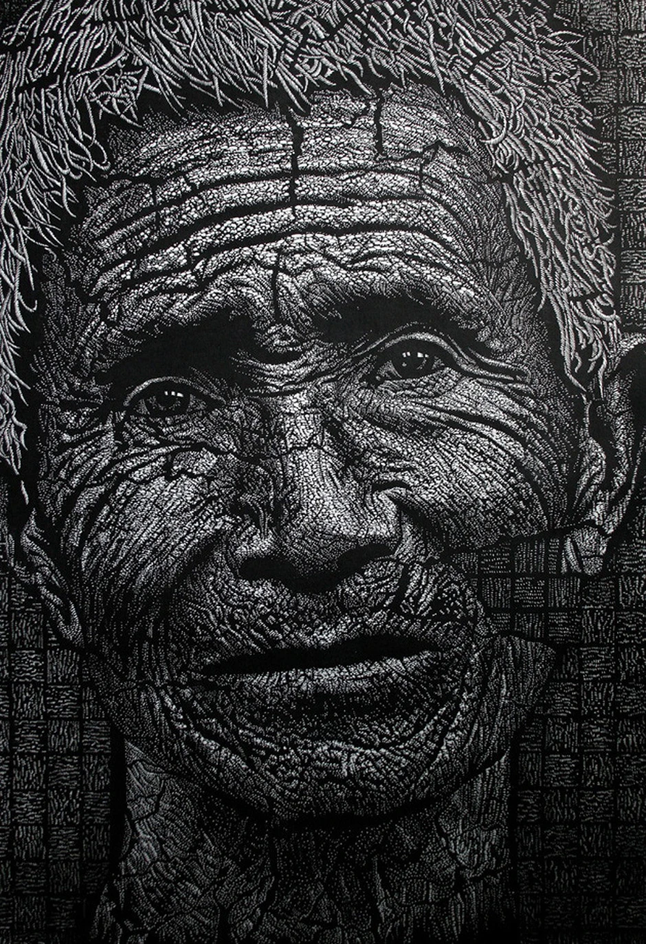 Xue Feng Zhang/Kinesko lice, drvorez