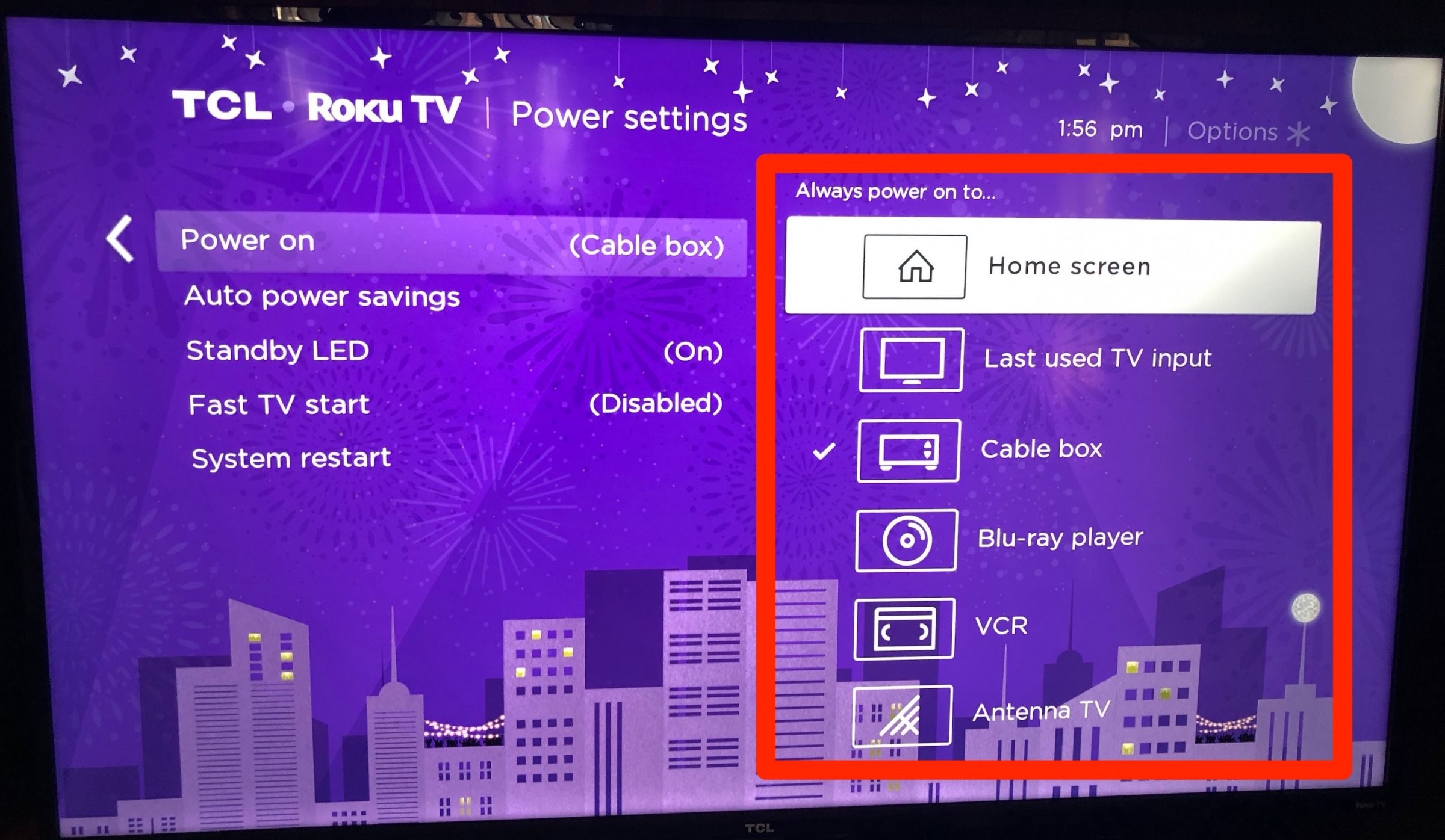 How to change the default input on your Roku TV to use a cable box