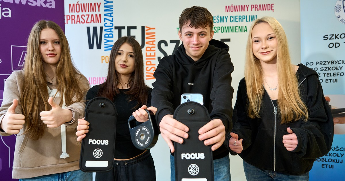 Mniej ekranów, więcej relacji. Szkoły odrywają dzieci od telefonów