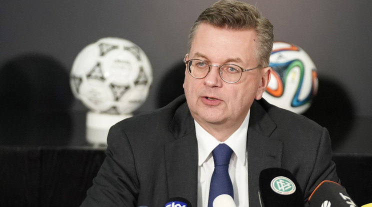 Reinhard Grindel lemondott posztjáról /Fotó: MTI/ EPA