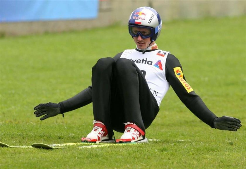 Małysz i Kot na podium