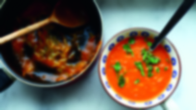 Grecka zupa pomidorowa