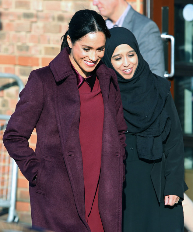 Meghan Markle na spotkaniu z przedstawicielami Hubb Community Kitchen