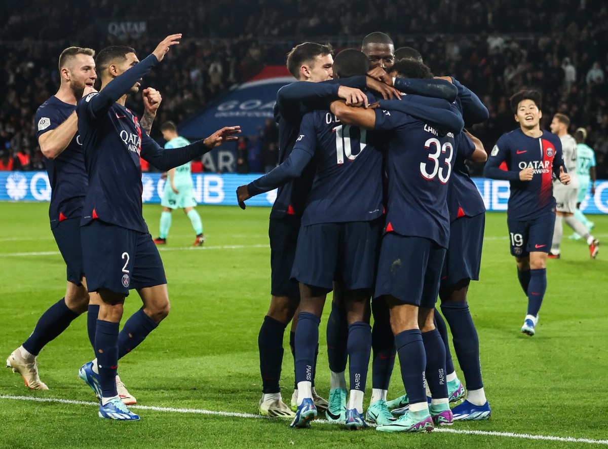Radość piłkarzy PSG