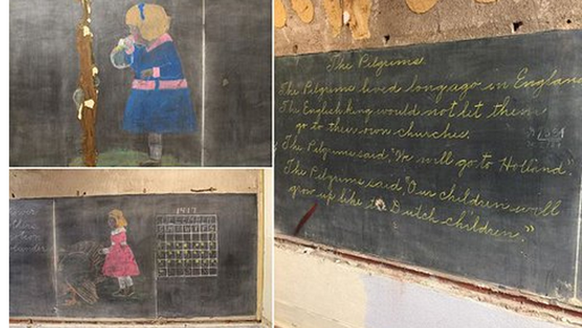 Podczas przebudowy szkoły w Oklahoma City, ekipa remontowa odkryła rysunki datowane na 1917 rok. Okazało się, że są na nich uwiecznione ważne dla mieszkańców wydarzenia – informuje huffingtonpost.com.