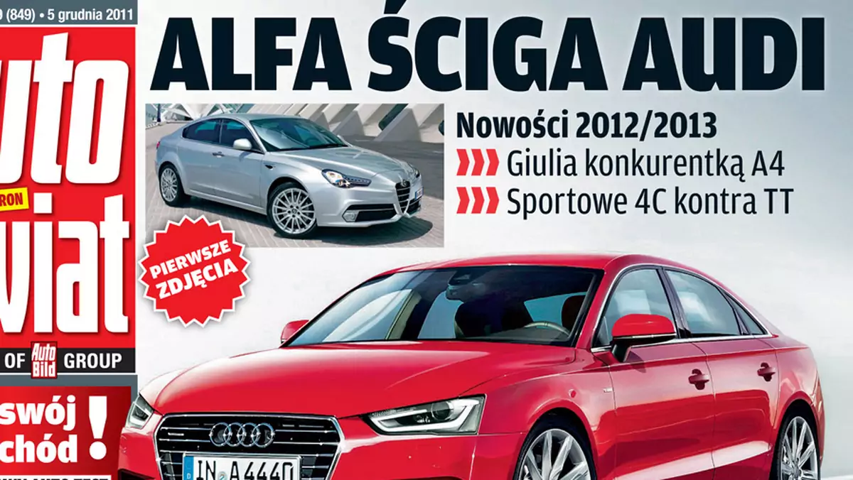 Alfa wyzywa Audi na pojedynek