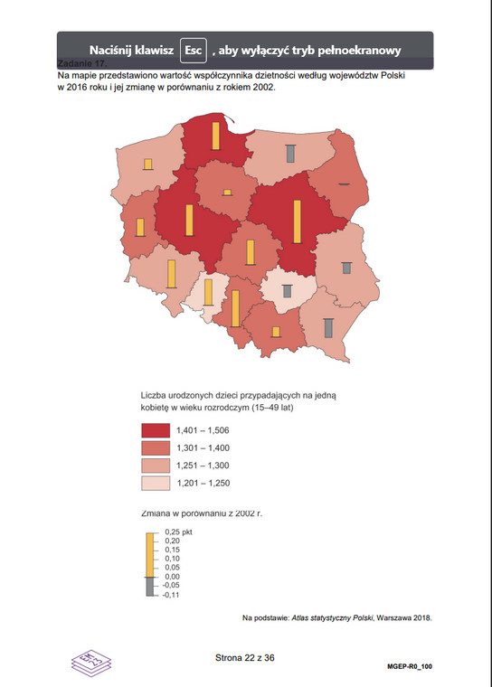 Matura 2023: geografia na poziomie rozszerzonym, arkusze