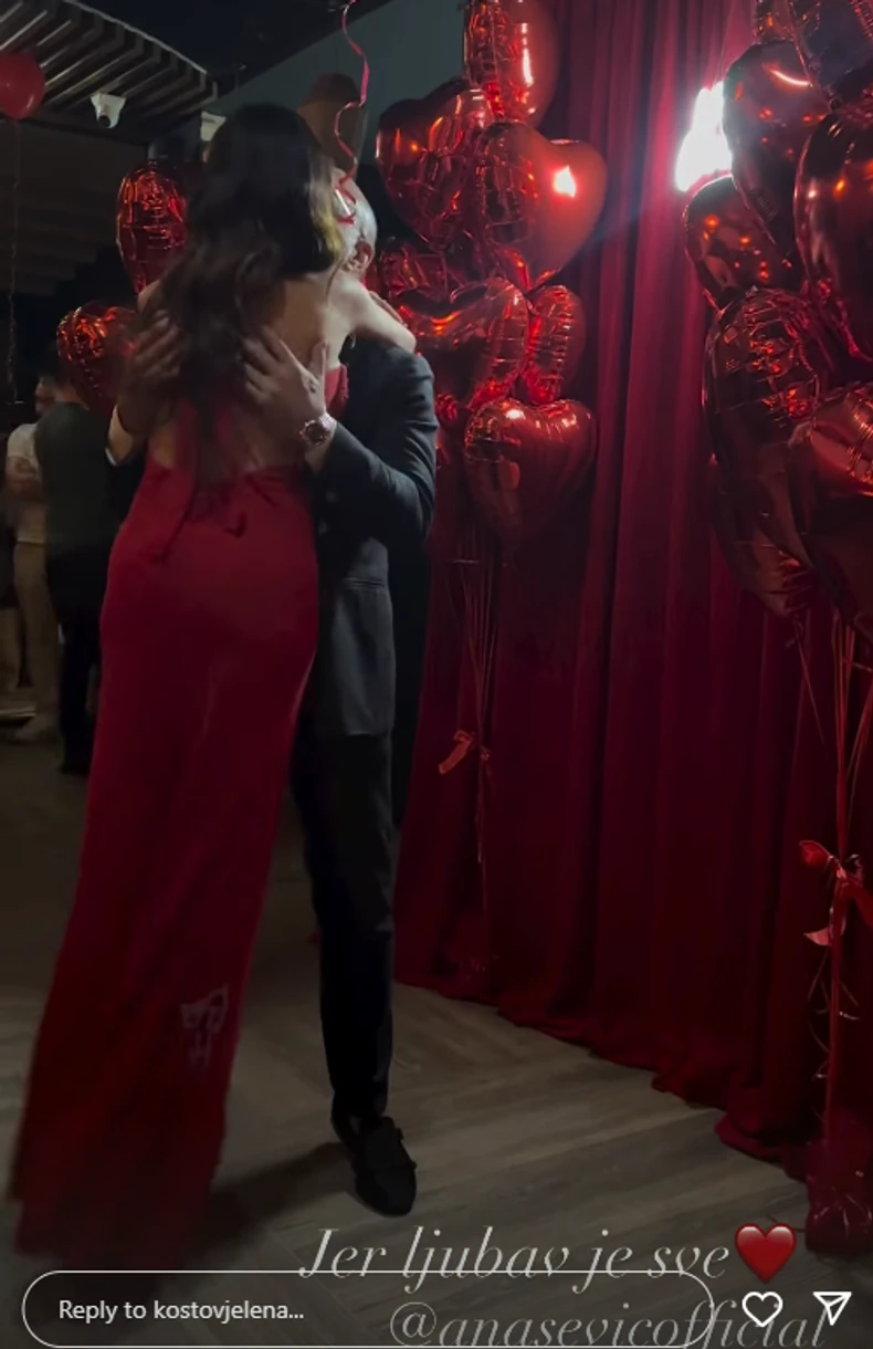 Ana Sević sa suprugom