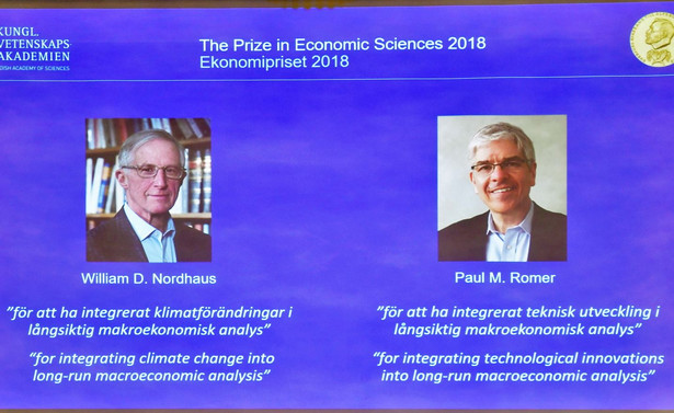 Zmiany klimatu i innowacje technologiczne w makroekonomii. Ogłoszono laureatów Nagrody Nobla w dziedzinie ekonomii