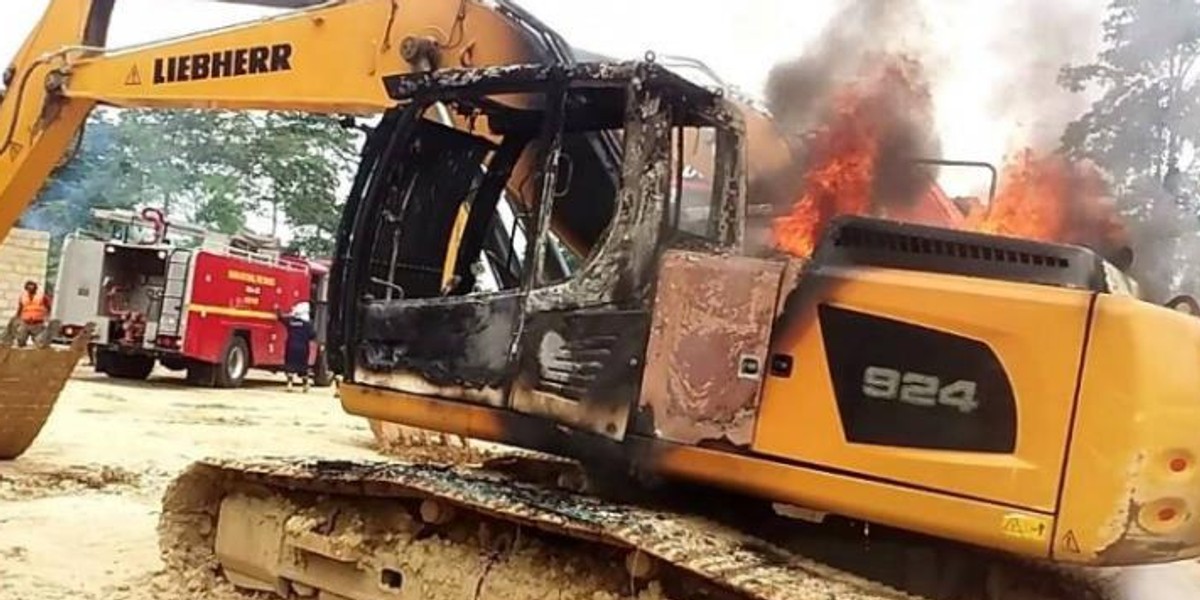 Continue burning galamsey excavators - Nana Addo - Vimarsana News