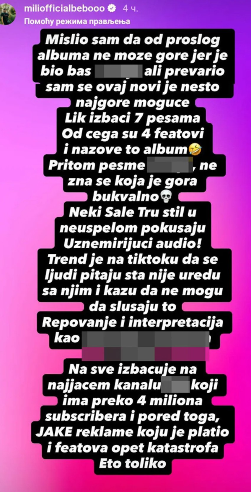 Mili o Vojažu