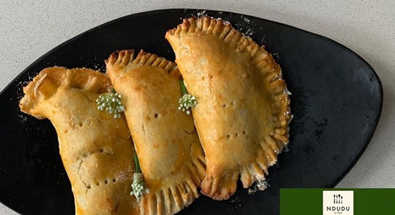 Yam meat pie (Ndudu by Fafa)