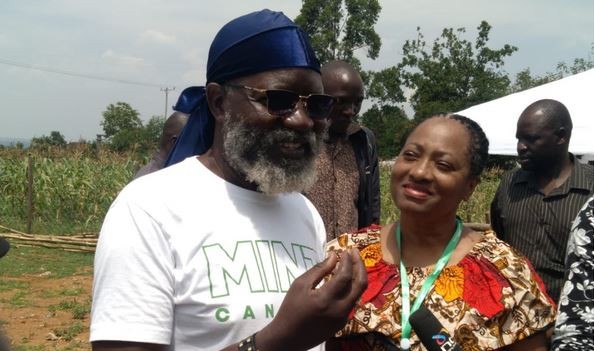 George Wajackoyah and his wife