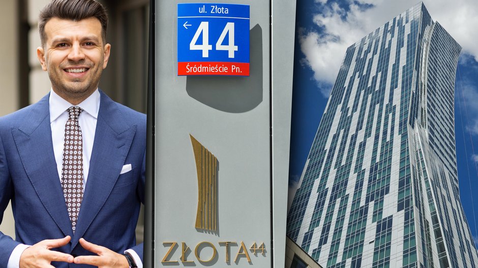 Krzysztof Wądołowski, apartament Złota 44