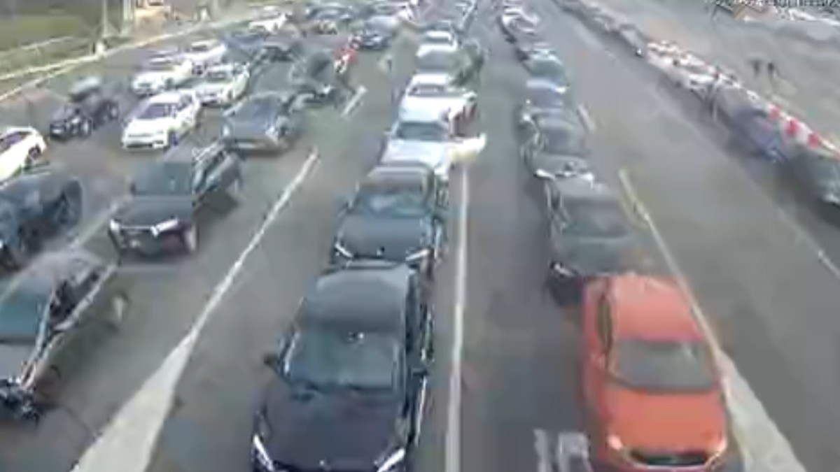 Kilometarske kolone na Batrovcima