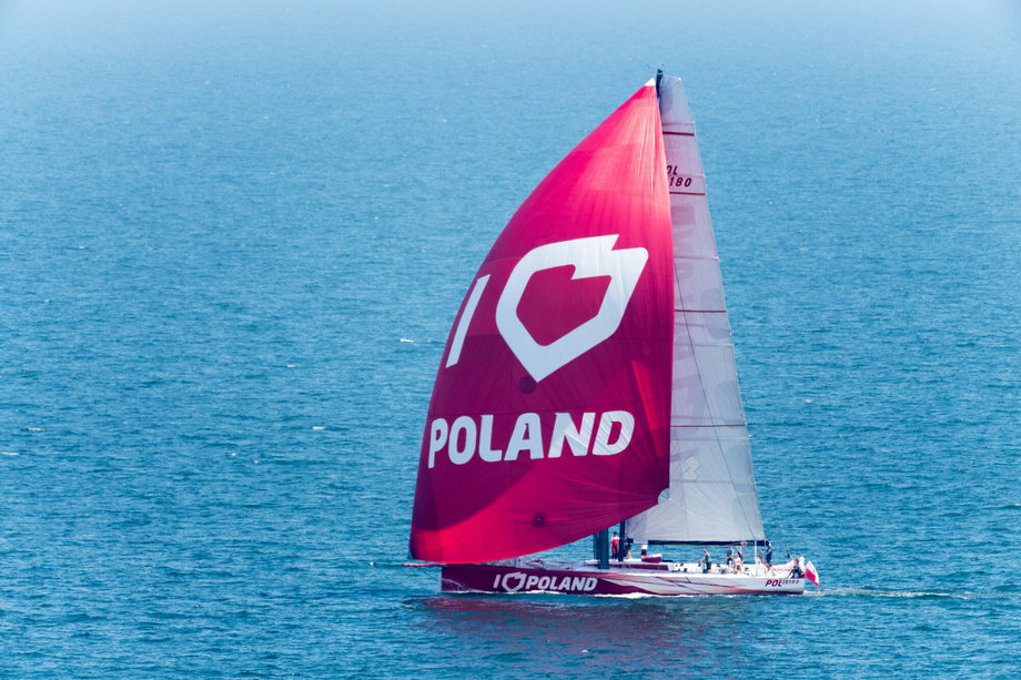 Jacht I love Poland