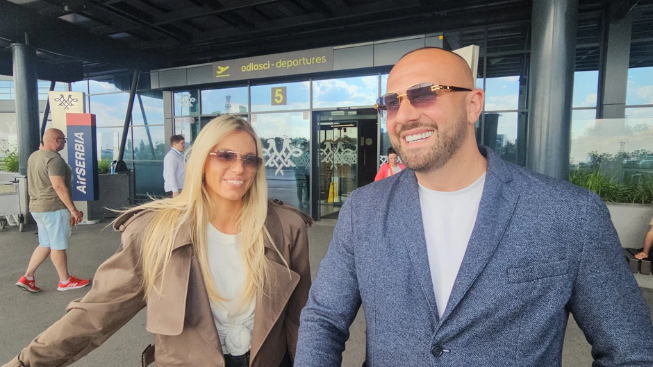 Dado Polumenta sa ženom