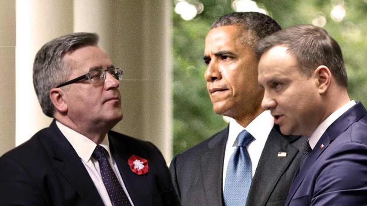 Andrzej Duda Barack Obama Bronisław Komorowski