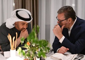 Predsednik Vučić ugostio Bin Zajeda