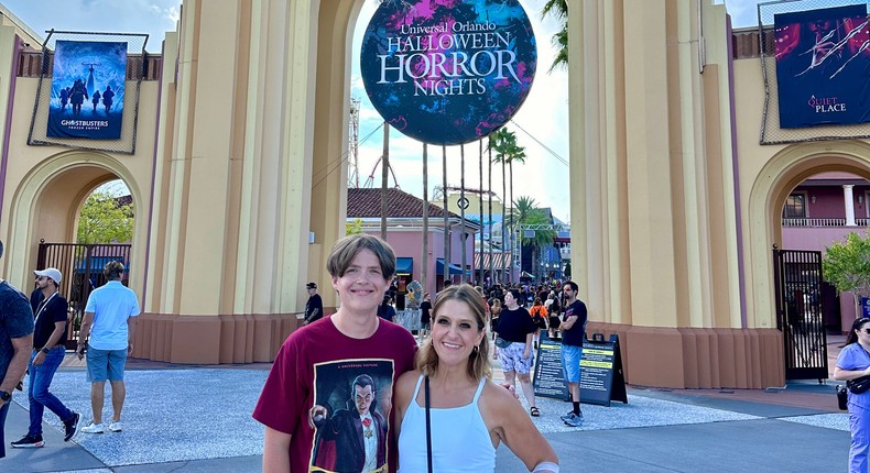 My son and I love Universal's Halloween Horror Nights. Terri Peters