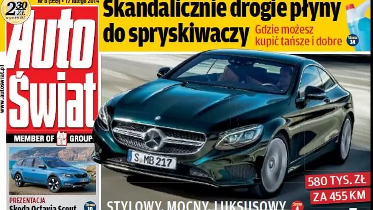 Auto Świat nr 8/2014 w kioskach i na tabletach