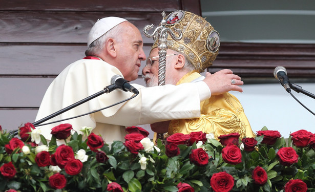 Franciszek i Bartłomiej I na uroczystości ku czci św. Andrzeja apostoła