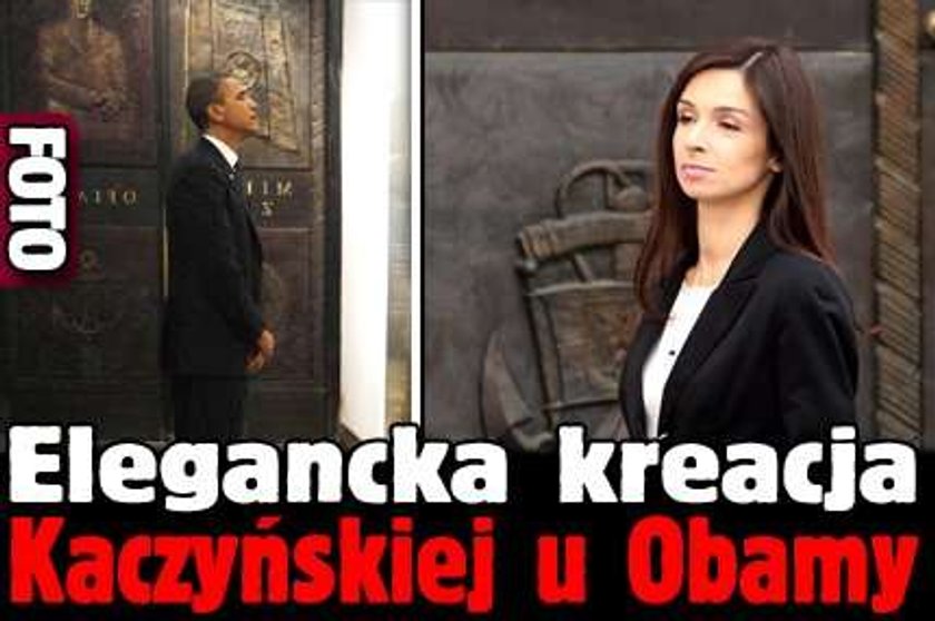 Marta Kaczyńska spotkała się z Barackiem Obamą! FOTO