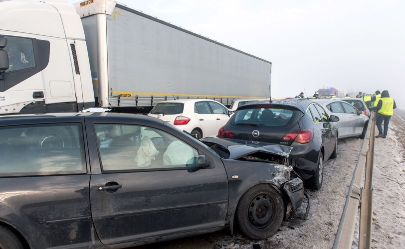 Dolnośląskie. Karambol między Świdnicą a autostradą A4