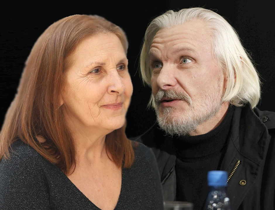 Olga Odanović i Dragan Petrović Pele