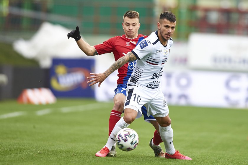 Ekstraklasa piłkarska: Raków Częstochowa - Pogoń 0:0