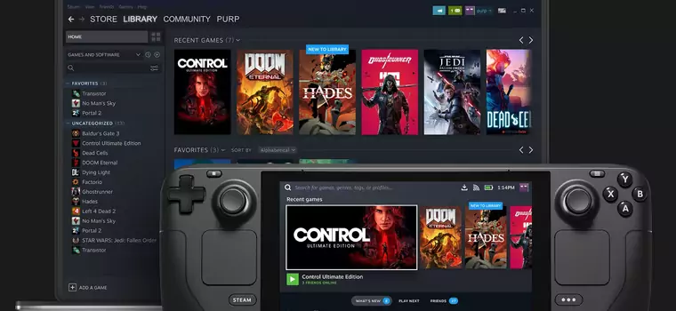 Steam Deck może otrzymać wsparcie dla chmury Microsoft xCloud