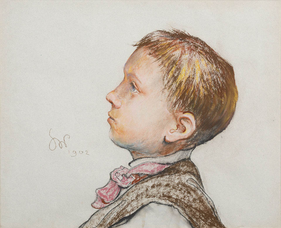 Stanisław Wyspiański - "Portret chłopca" (1902)