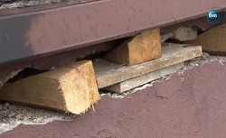 "Odjeżdża mi dom, przechyla się cały". W Rybniku zapada się ziemia