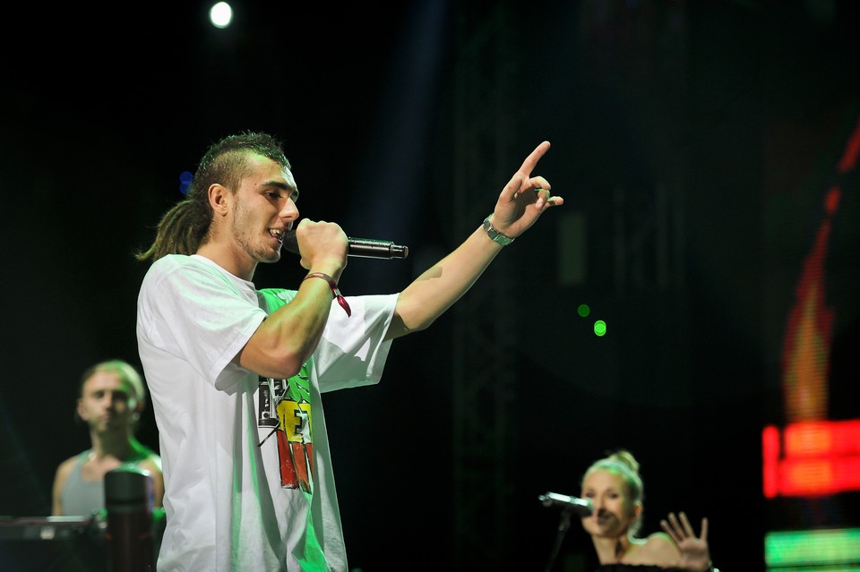 Kamil Bednarek na Ostróda Reggae Festival 2013