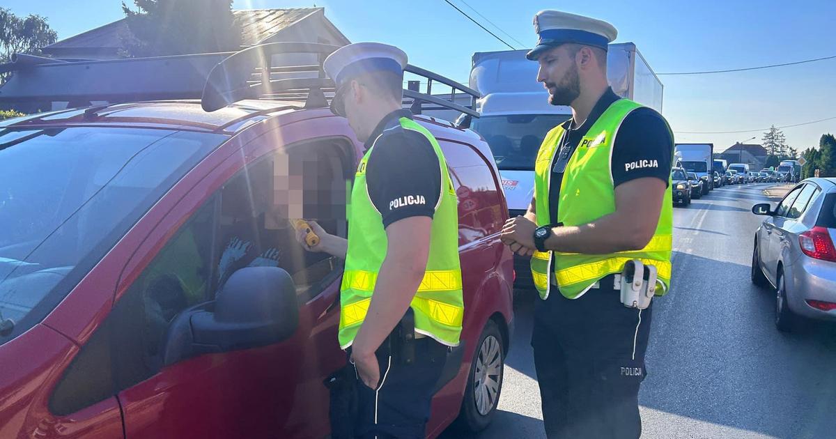  Policjanci prowadzili specjalną akcję w całym województwie. Zatrzymywali ruch i sprawdzali wszystkich