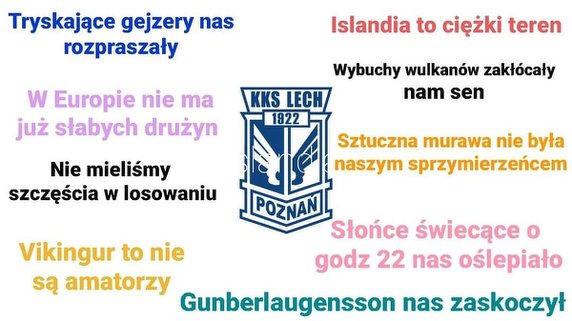 Memy po meczu Vikingur Reykjavik — Lech Poznań