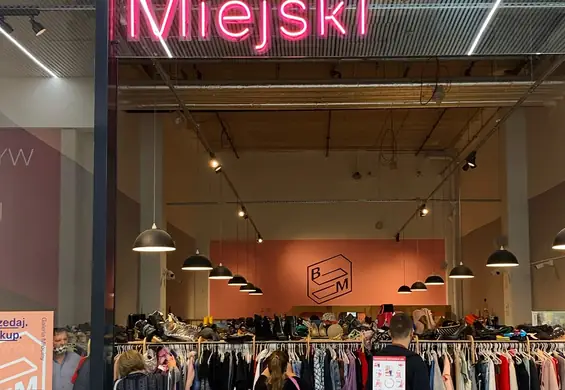 Bazar Miejski, czyli unikatowy sklep z ubraniami z drugiej ręki otworzył się w Galerii Młociny