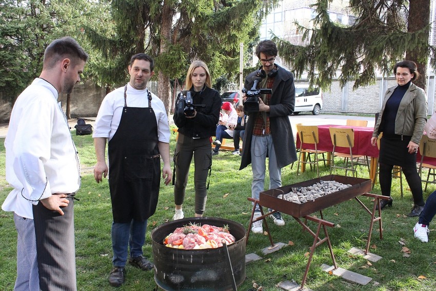 Priprema ncionalnih jela u Subotici