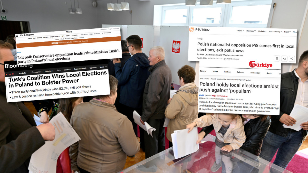 Światowe media o wynikach wyborów w Polsce. "Przekreślą nadzieje Tuska"