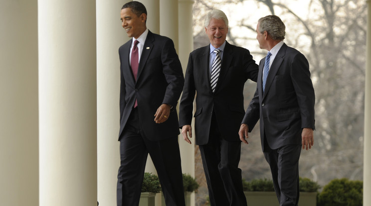 Bush, Obama és Clinton is nyilvánosan beadatná magának a vakcinát / Fotó: Northfoto