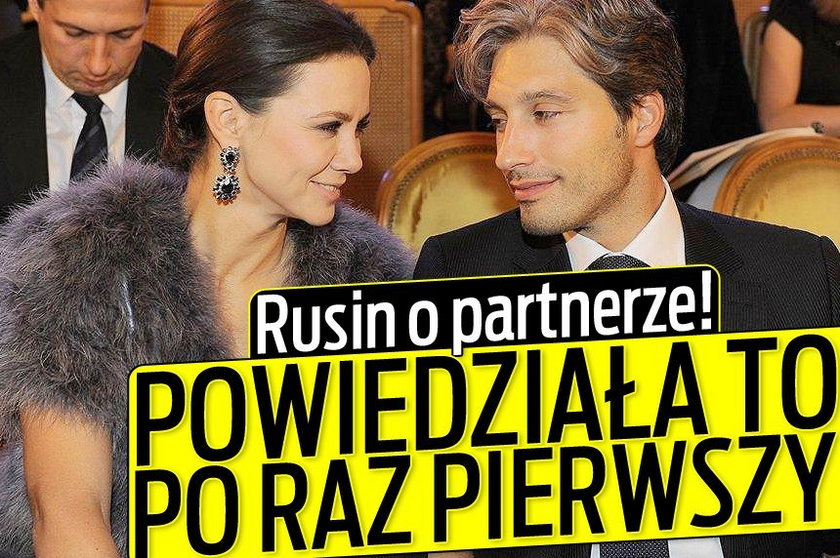 Rusin o partnerze! Powiedziała to po raz pierwszy