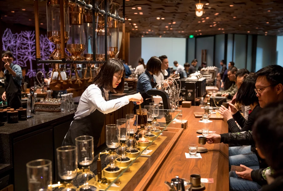 Starbucks Roastery w Szanghaju