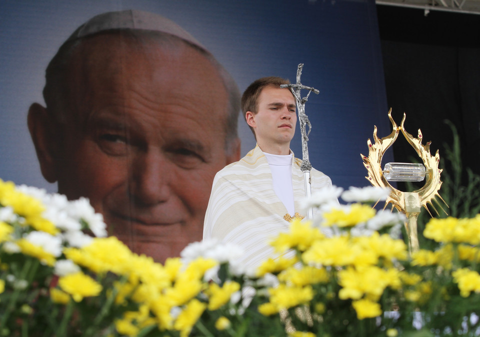 Relikwie w Centrum Jana Pawła II
